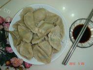 自己做的素馅水饺