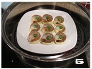美味的玉子虾仁做法图解5)