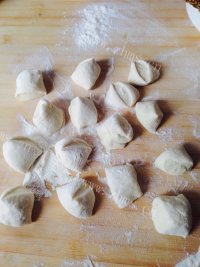 酱肉萝卜包子做法图解7)