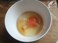 可口的榆钱三文鱼炒饭做法图解5)