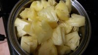 自制素菠萝咕噜肉做法图解2)