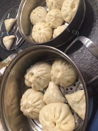 独特的梅干菜肉包做法图解16)
