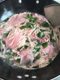 苋菜面快手做法图解10)