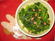 「DIY美食」凉拌菠菜