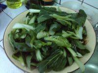 家常菜香菇扒油菜做法图解1)