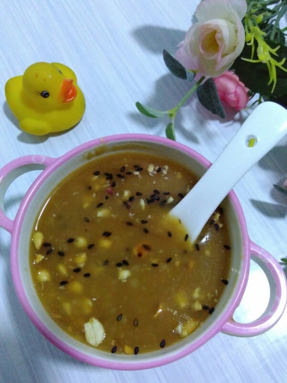 色泽鲜亮的油茶面