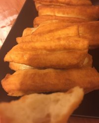 自制油条