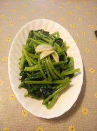 家常菜清炒油菜