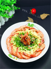 美味的蒜蓉虾