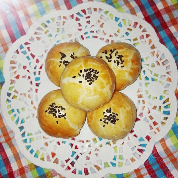 香气浓郁的肉松饼
