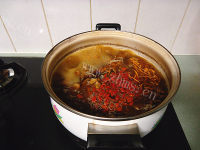 虫草花核桃猪肉汤做法图解8)