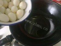 家常菜茄汁虎皮鹌鹑蛋做法图解4)