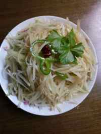 美味营养的凉拌土豆丝做法图解6)