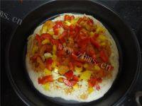 「手工美食」鸡肉批萨做法图解4)