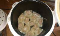 电饭锅煎饺做法图解5)