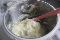 美食抹茶巴巴露佐香草奶冻做法图解12)