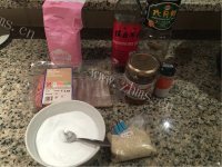 美味的猪肉脯	做法图解1)