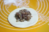 自己做的猪肉洋葱馅饼做法图解5)