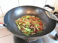 家常酸辣韭黄腰花做法图解10)