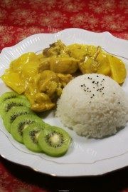咖喱鸡饭做法图解5)
