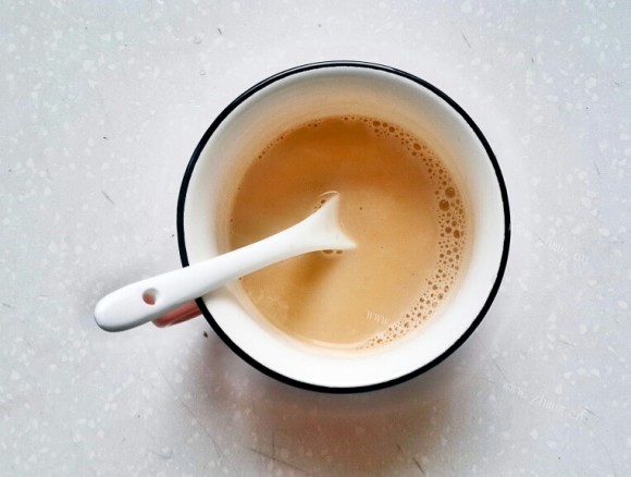 香甜可口的焦糖奶茶