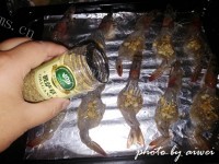 美味的芝士焗大虾做法图解6)