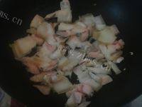 五花肉炒荷兰豆做法图解6)