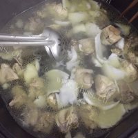 椰子鸡做法图解6)