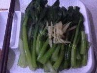 家常菜白灼菜心做法图解6)