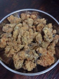 自制炸鸡米花做法图解16)