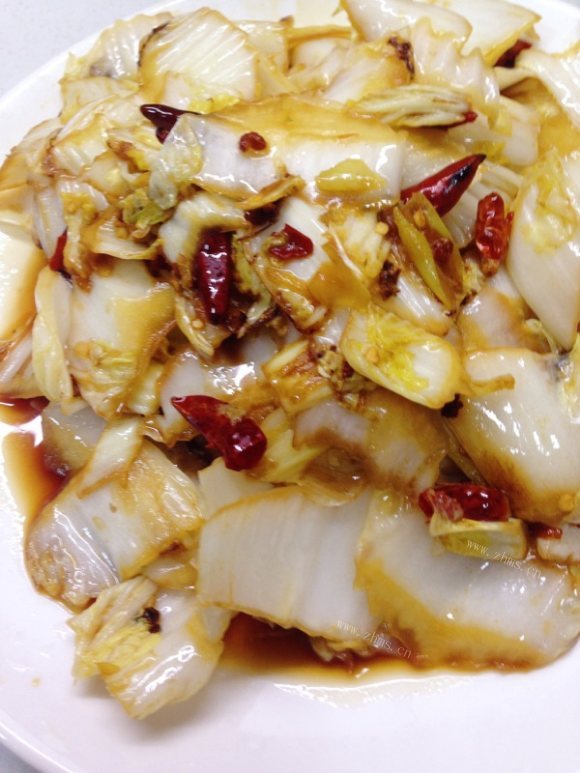 美味的酸辣白菜