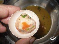 诱人的鸡蛋蒸肉丸做法图解11)