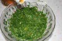 绿色食物之韭菜炒蛋做法图解3)