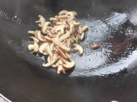 喷香的上海青炒香菇做法图解2)