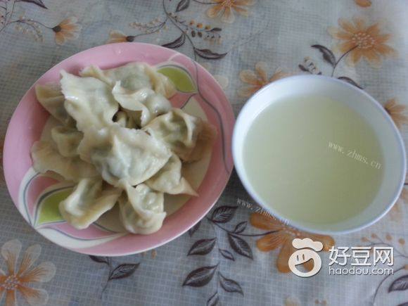 韭菜鸡蛋馅水饺