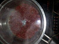 自制红豆牛奶西米露做法图解3)