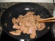 青瓜炒猪肝做法图解5)