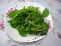 青菜鸡蛋饼做法图解1)