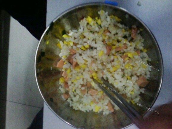 唇齿留香的火腿蛋炒饭
