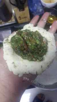 自制菜饽饽做法图解6)