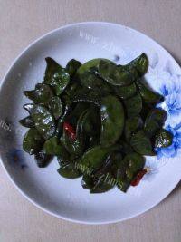简单的清炒扁豆