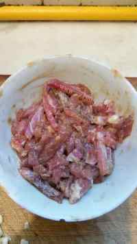 唇齿留香的豆角炒肉做法图解1)