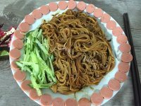 美味的炸酱面做法图解11)