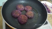 紫薯饼做法图解5)