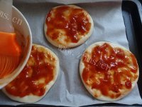 美味火鸡小披萨做法图解12)