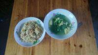 自己做的蛋炒饭