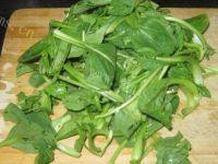 家常菜油豆腐炒青菜做法图解1)