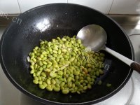 家常菜炒毛豆做法图解6)