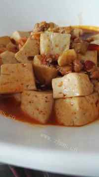 家常菜鱼香豆腐