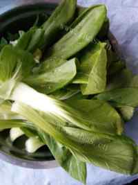 色味俱佳的清炒油菜做法图解1)